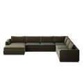 Colt 4-Piece Sectional - Surrey Olive | Left Chaise