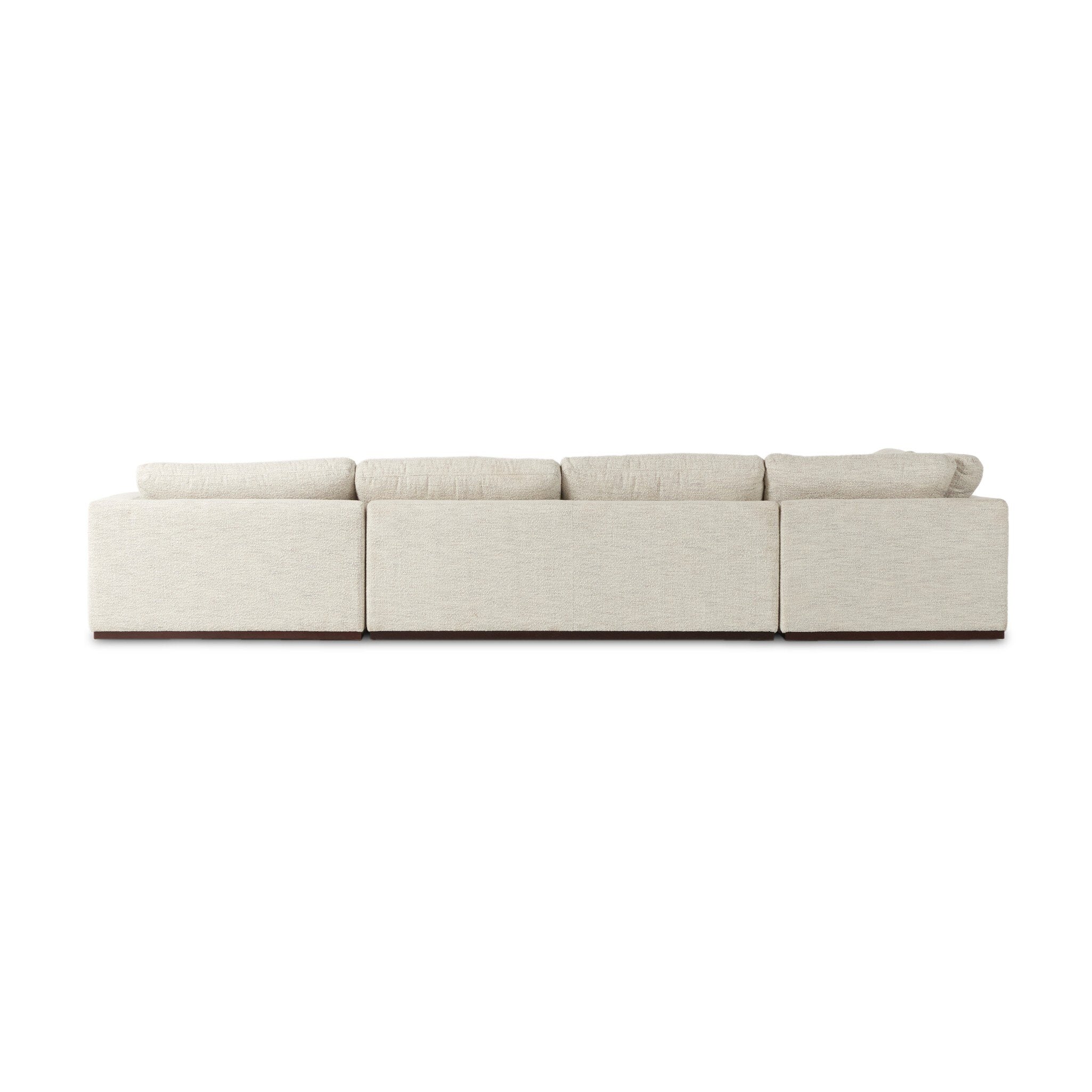 Colt 4-Piece Sectional - Merino Cotton | Right Chaise