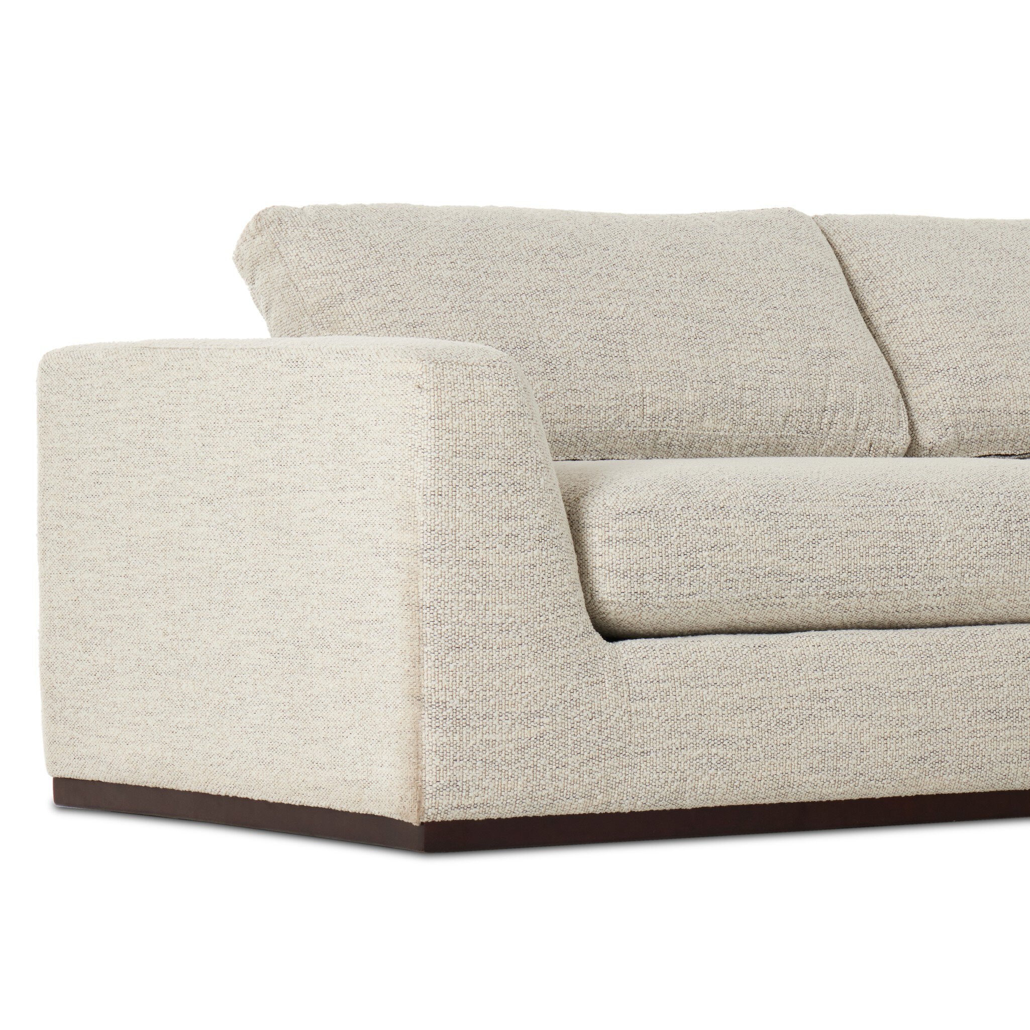 Colt 4-Piece Sectional - Merino Cotton | Right Chaise