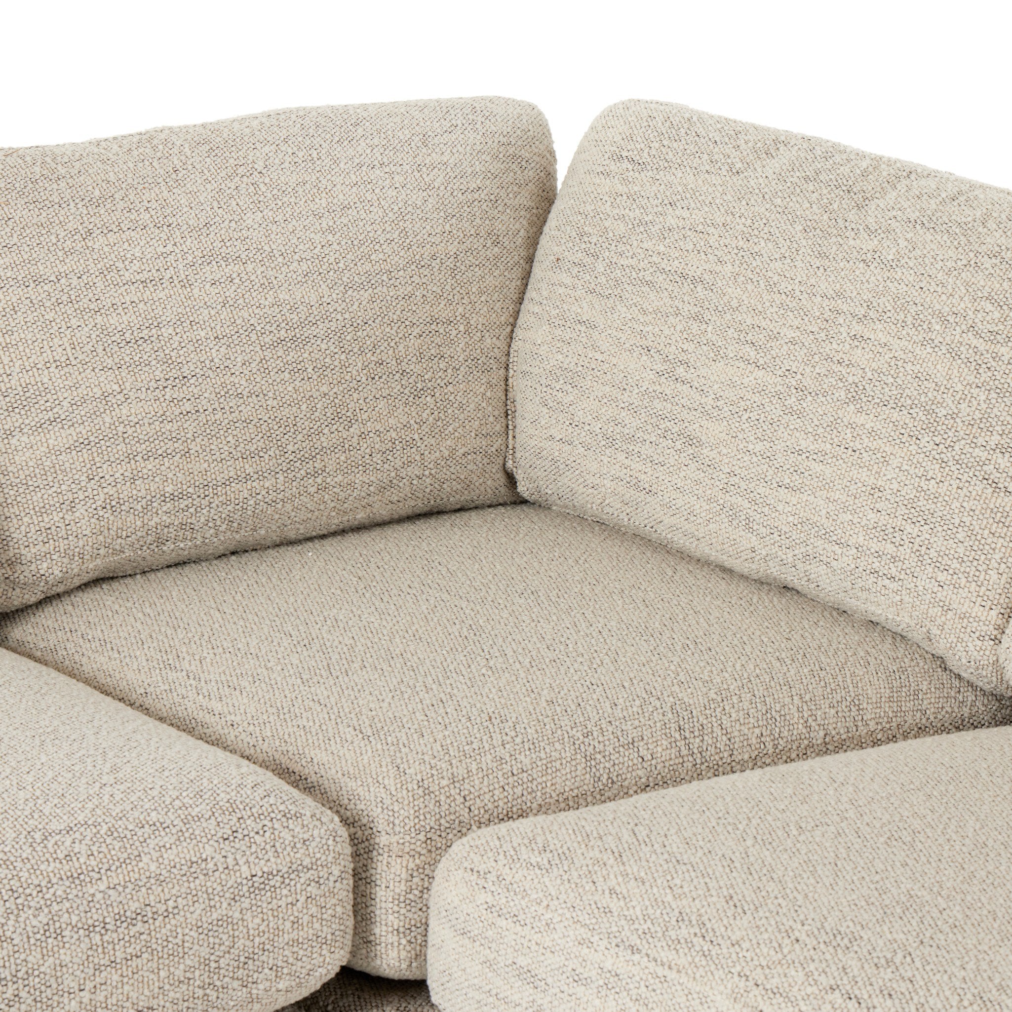 Colt 4-Piece Sectional - Merino Cotton | Right Chaise