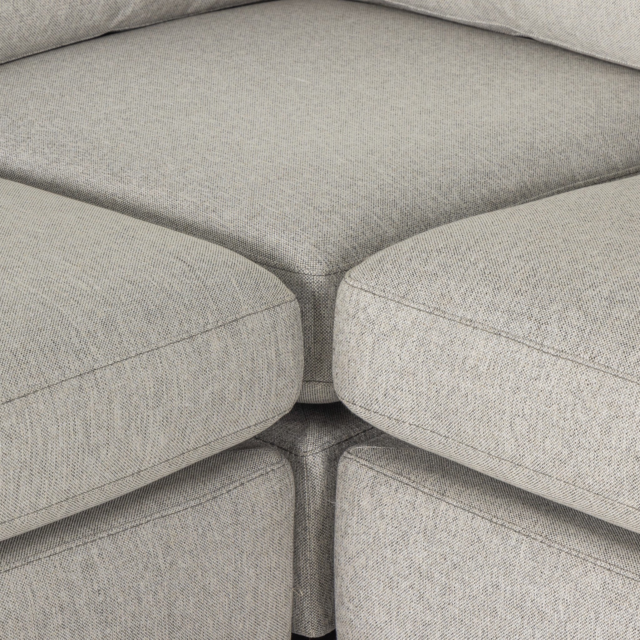 Colt 4-Piece Sectional - Aldred Silver | Right Chaise