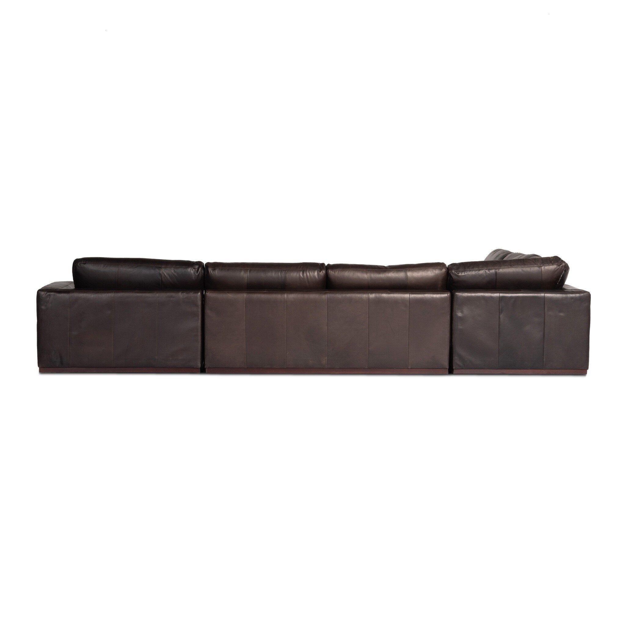 Colt 4-Piece Sectional - Heirloom Cigar | Right Chaise