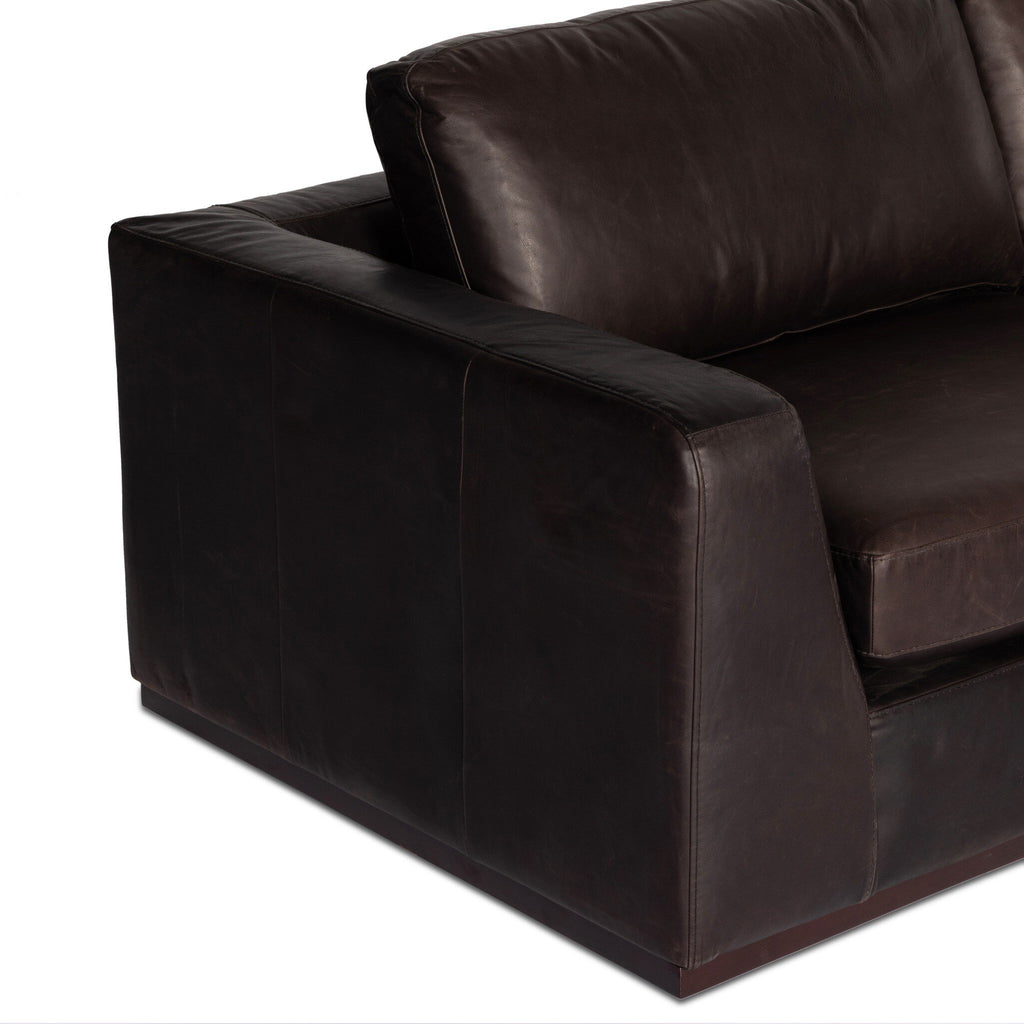 Colt 4-Piece Sectional - Heirloom Cigar | Right Chaise