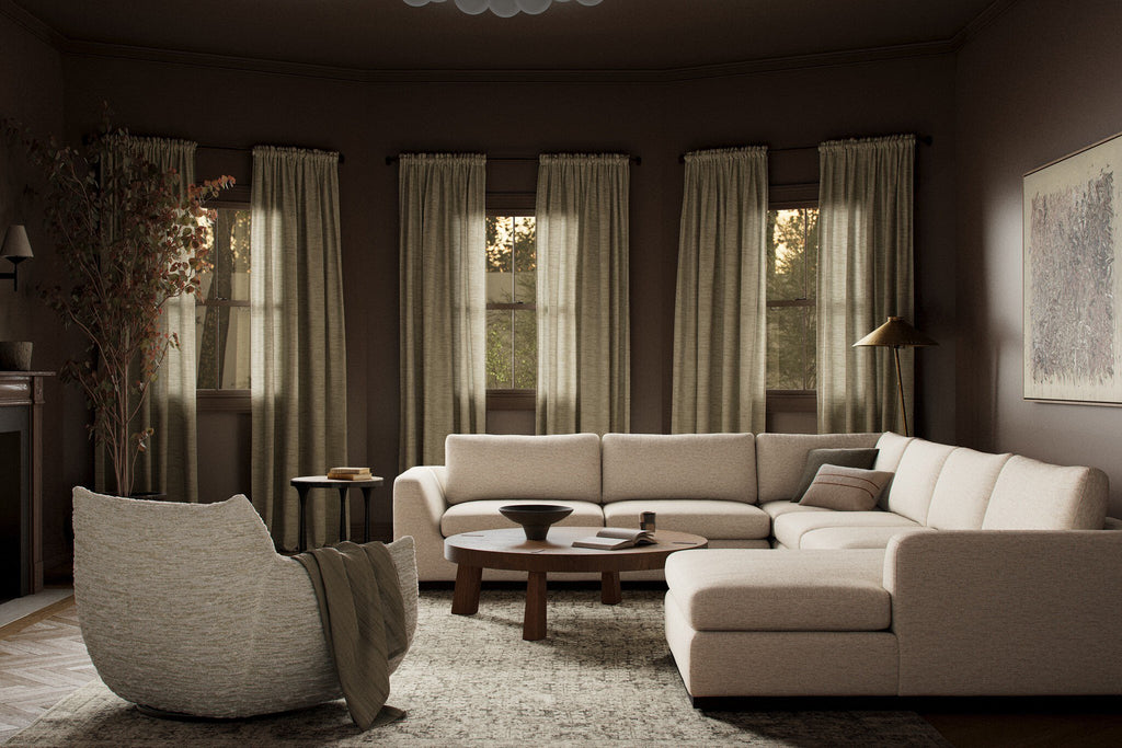 Colt 4-Piece Sectional - Crypton Nomad Snow