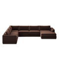 Colt 4-Piece Sectional - Surrey Cocoa | Right Chaise