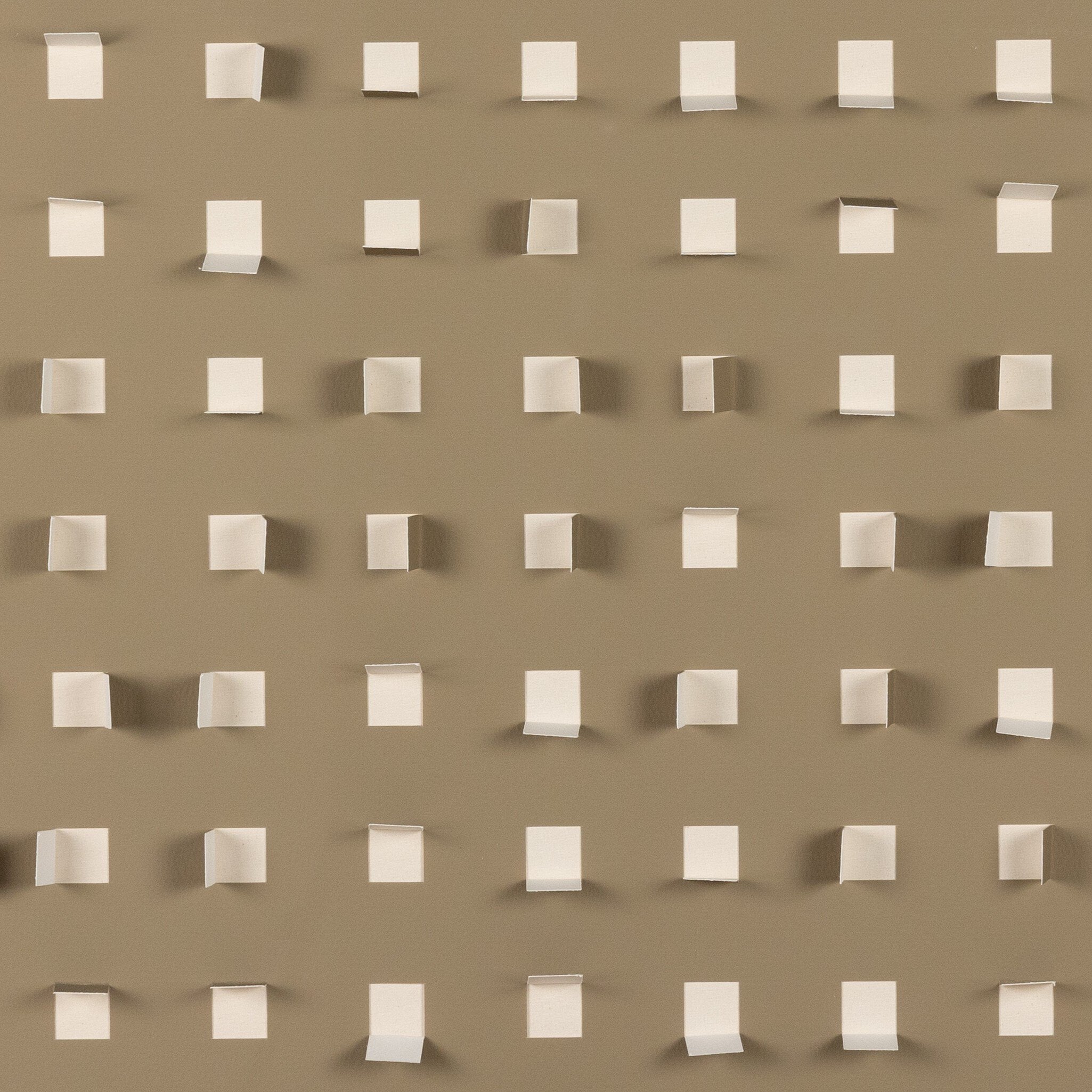 See Through Taupe by FH Art Studio - Natural 2.5 Maple | 48" x 48"