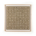 See Through Taupe by FH Art Studio - Natural 2.5 Maple | 48" x 48"