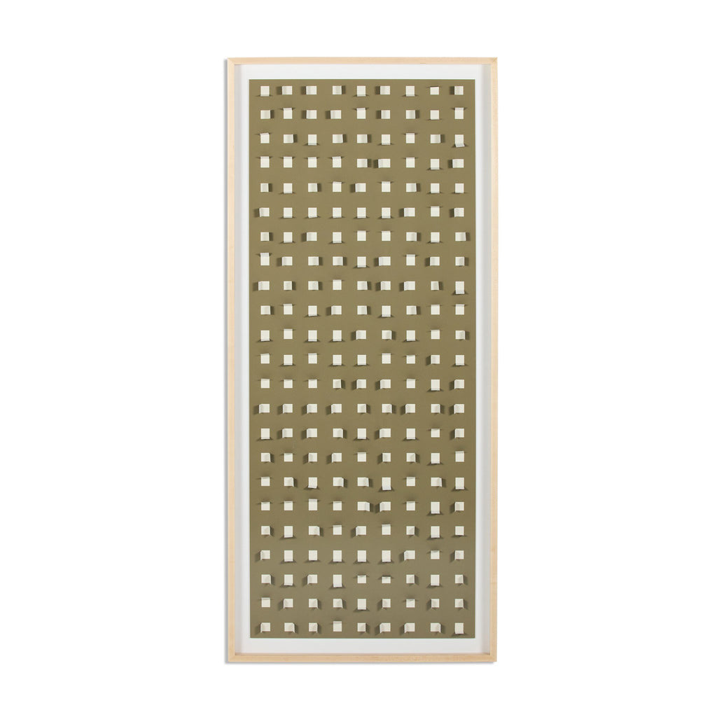 See Through Taupe by FH Art Studio - Natural 2.5 Maple | 72" x 32"