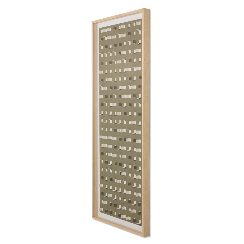 See Through Taupe by FH Art Studio - Natural 2.5 Maple | 72" x 32"