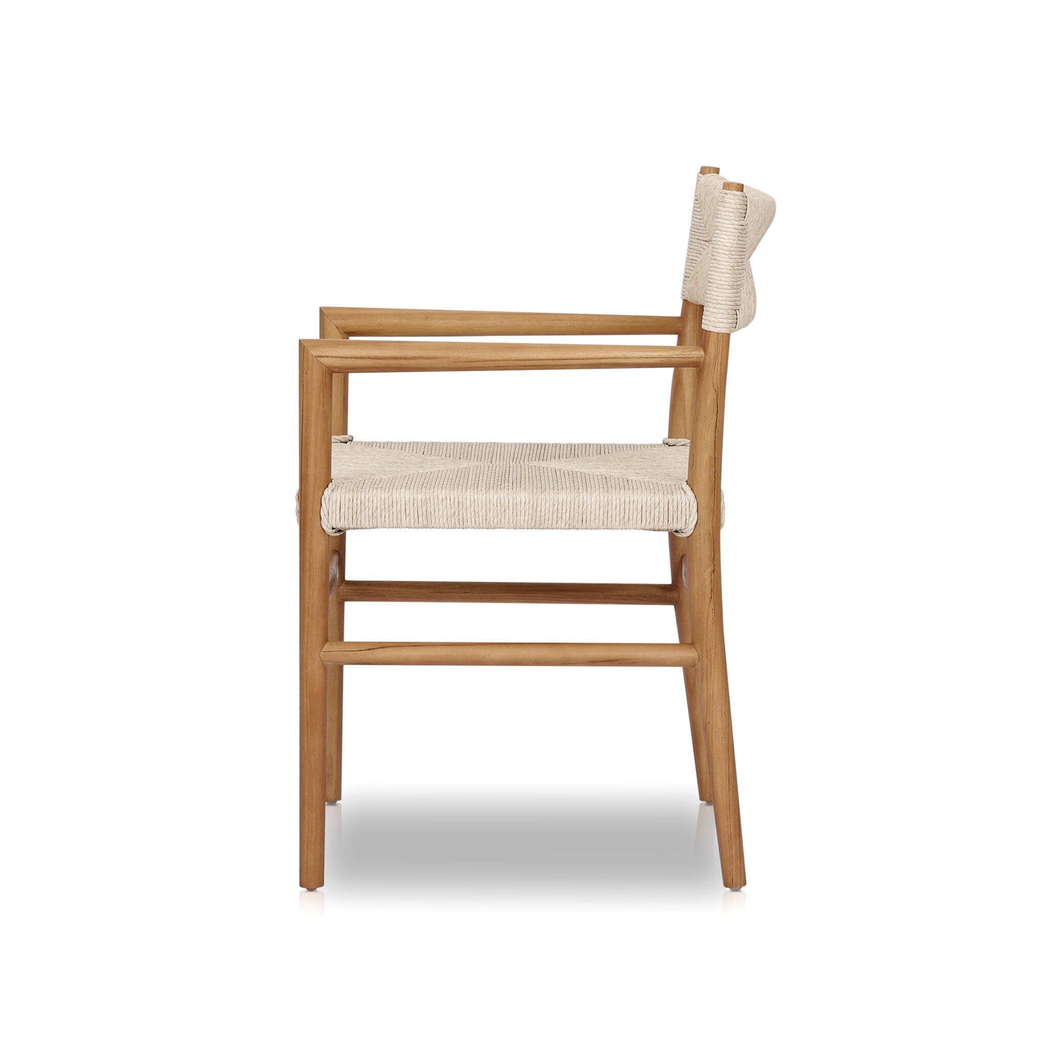 Lomas Outdoor Dining Armchair - Vintage White