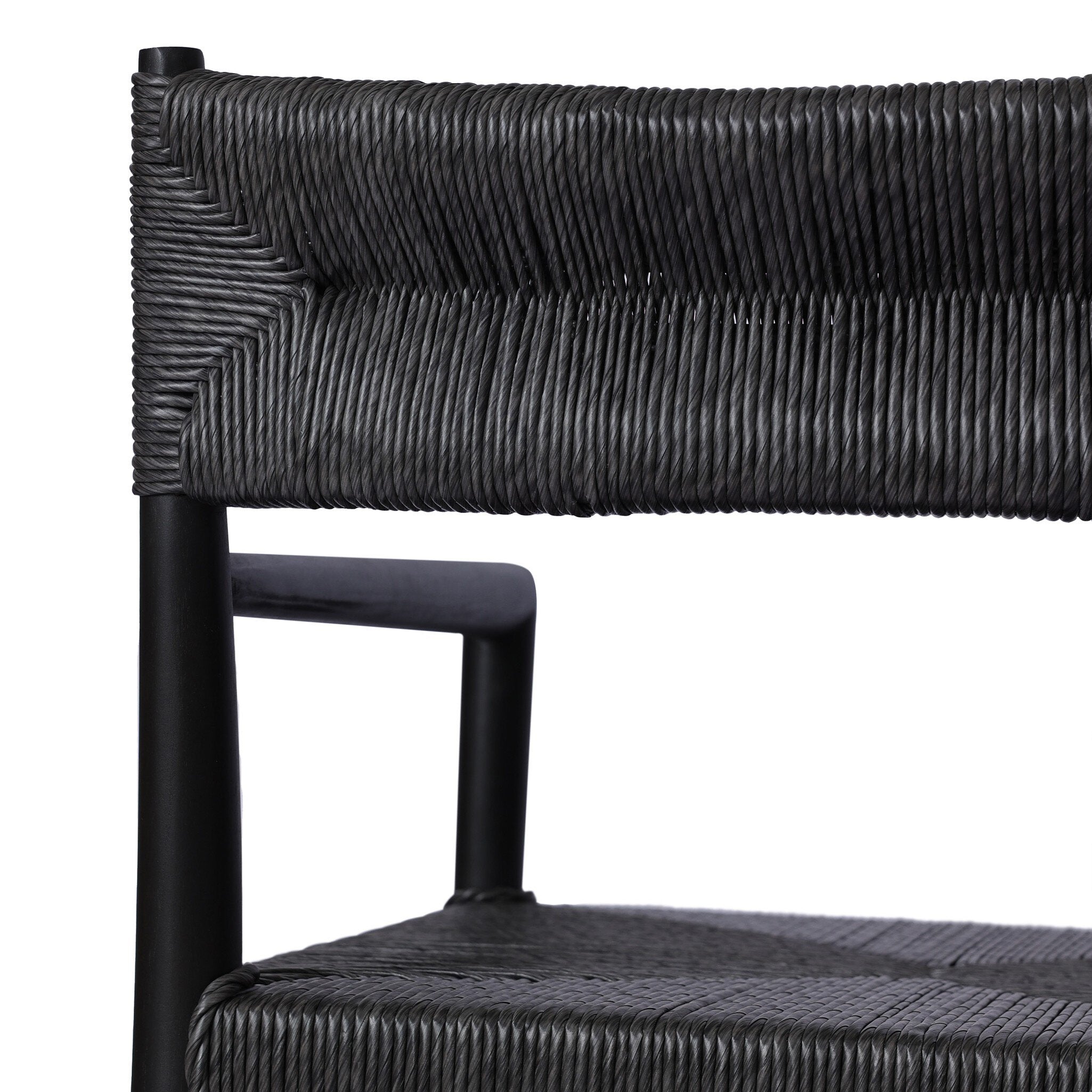 Lomas Outdoor Dining Armchair - Vintage Coal