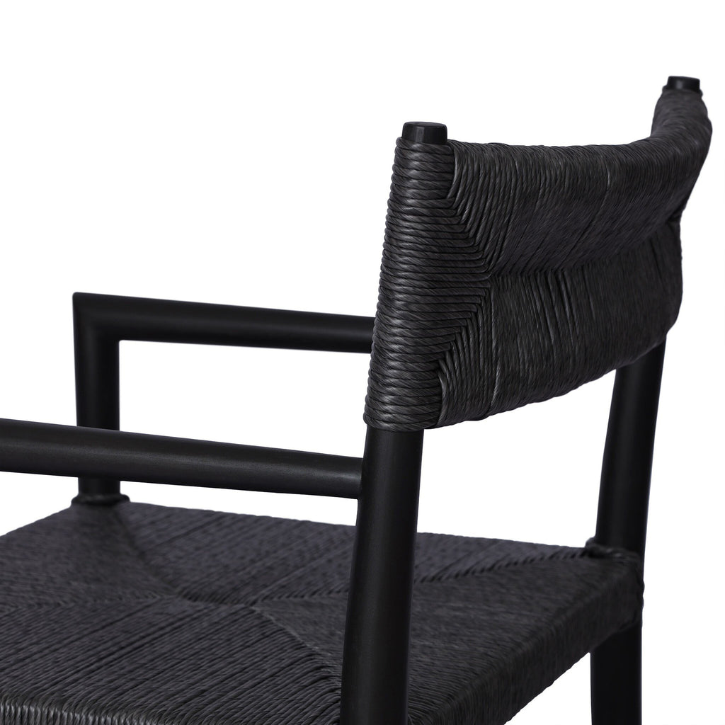 Lomas Outdoor Dining Armchair - Vintage Coal