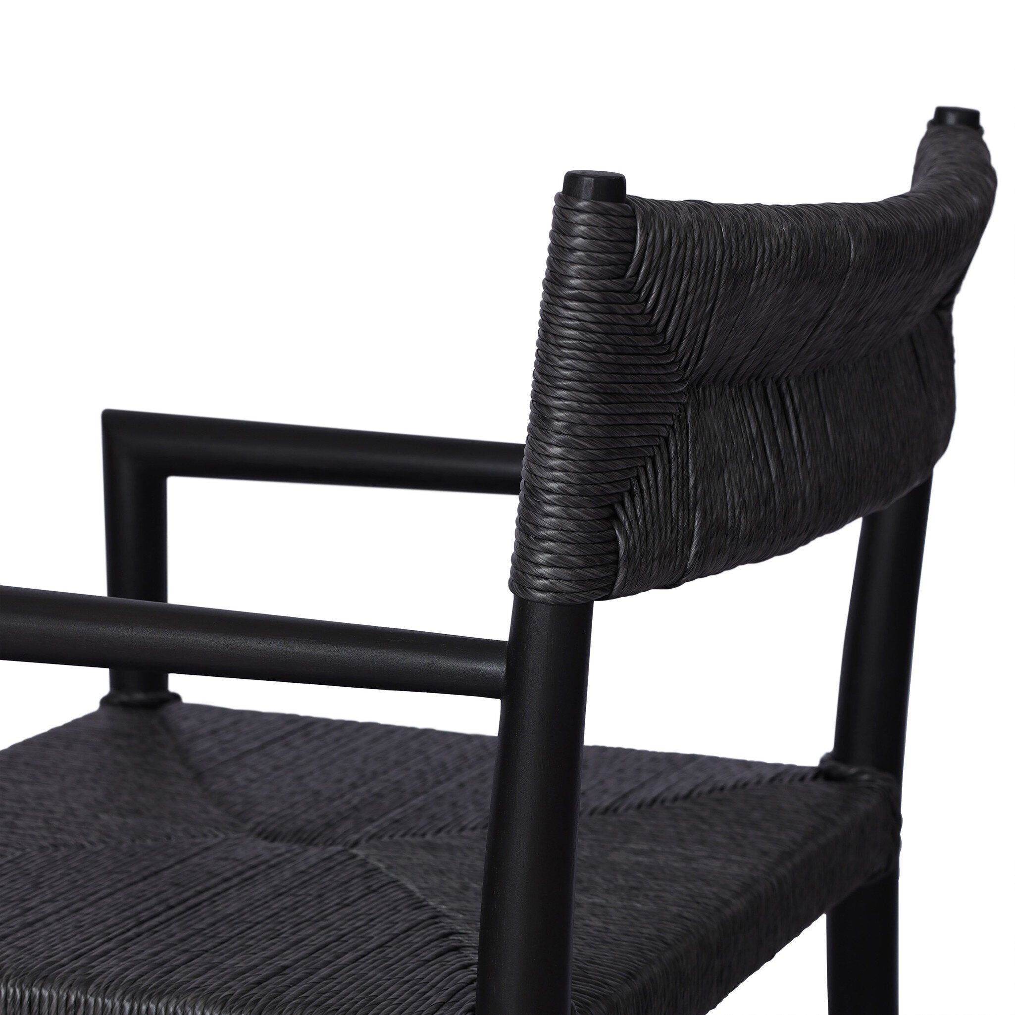 Lomas Outdoor Dining Armchair - Vintage Coal