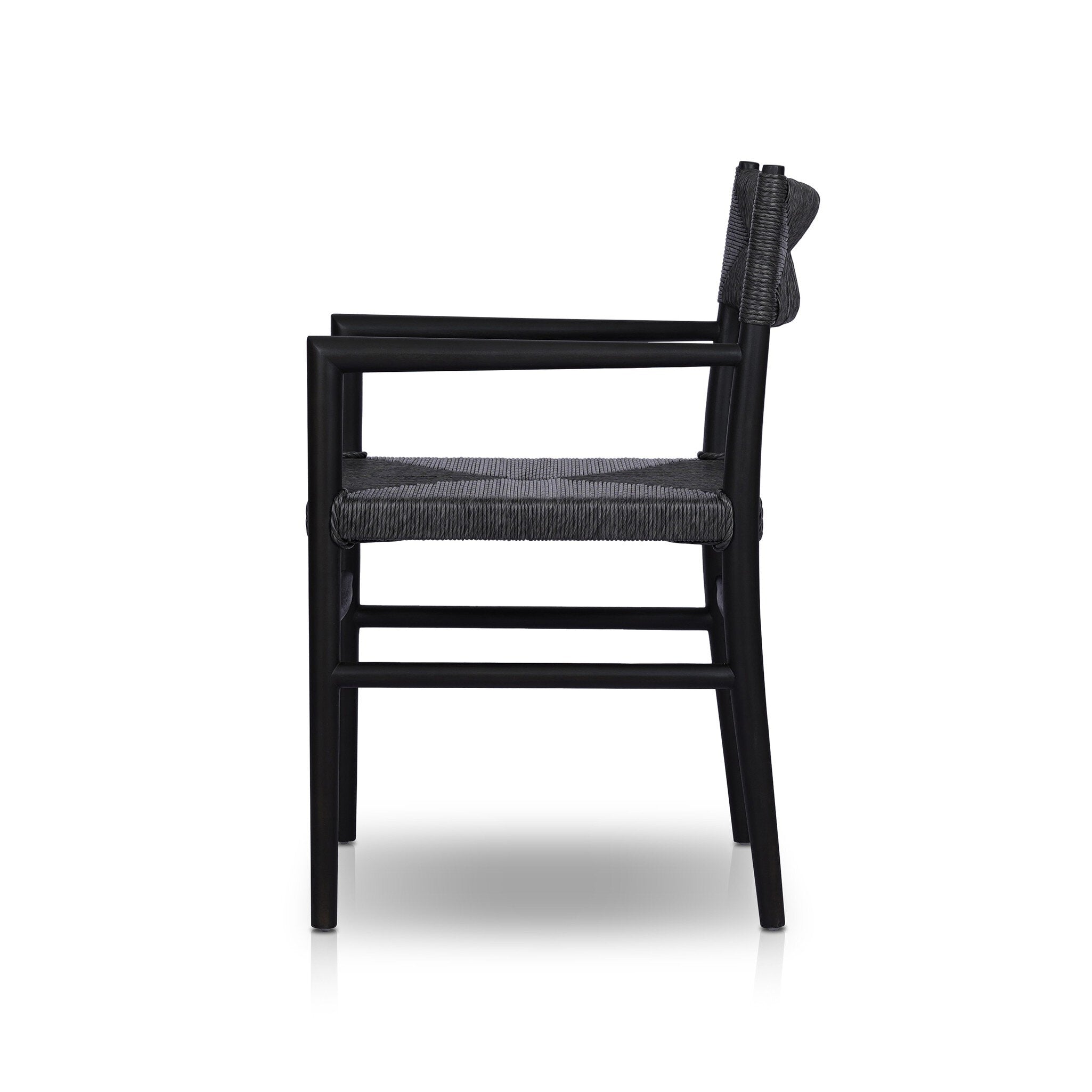 Lomas Outdoor Dining Armchair - Vintage Coal