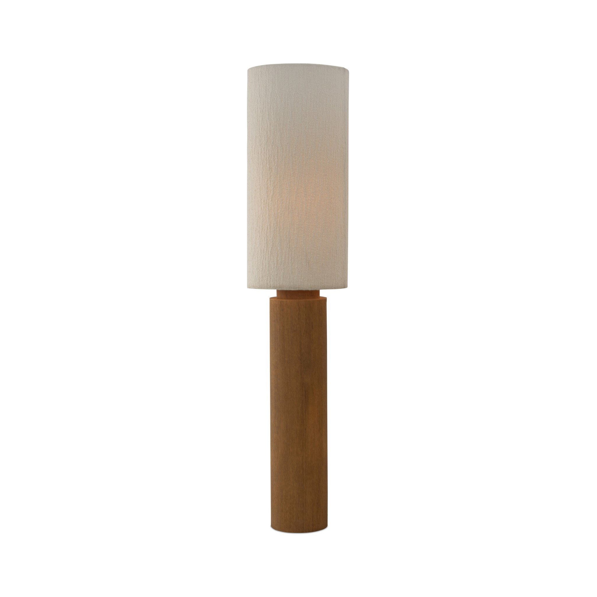 Haney Floor Lamp - Light Smoked Oak Veneer