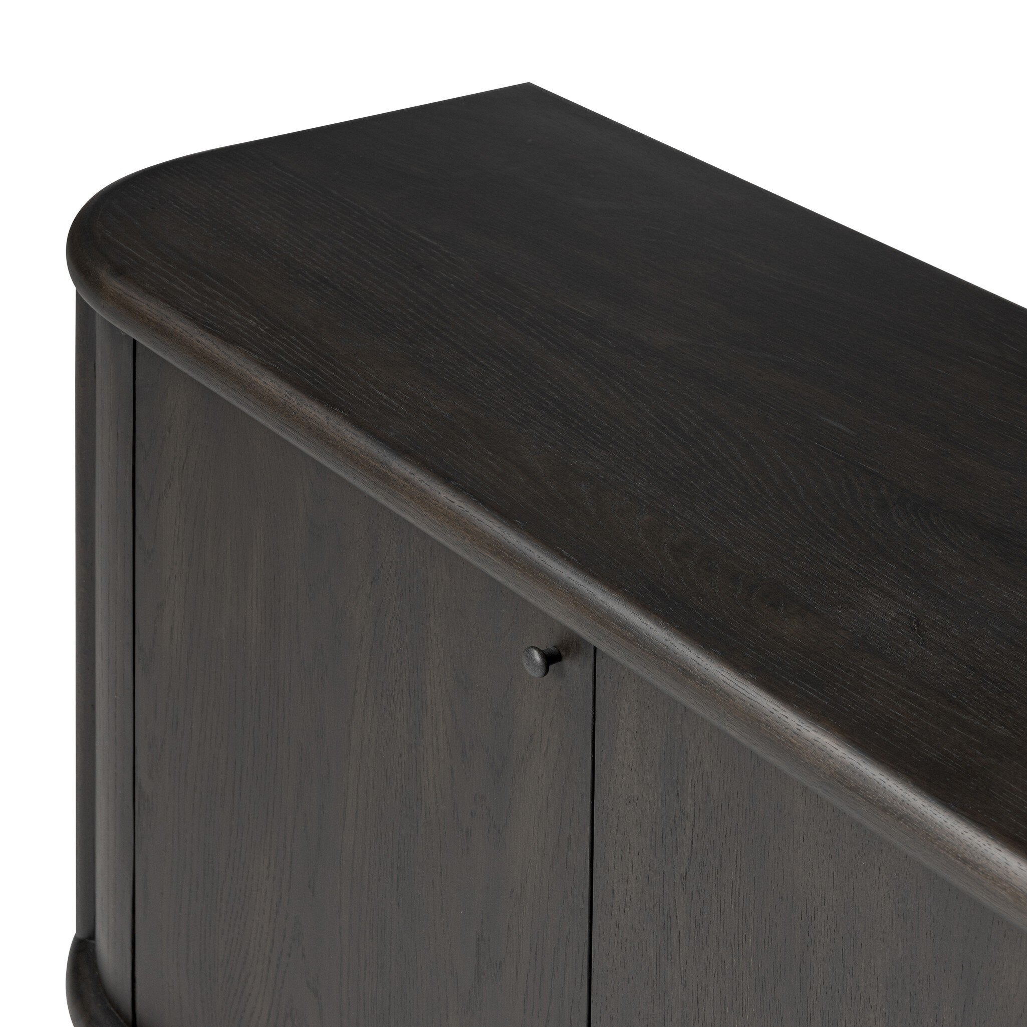 Florent Sideboard - Smoked Black Solid