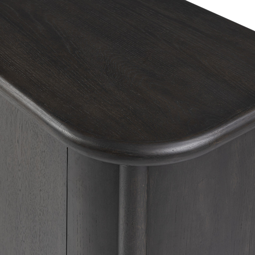 Florent Sideboard - Smoked Black Solid