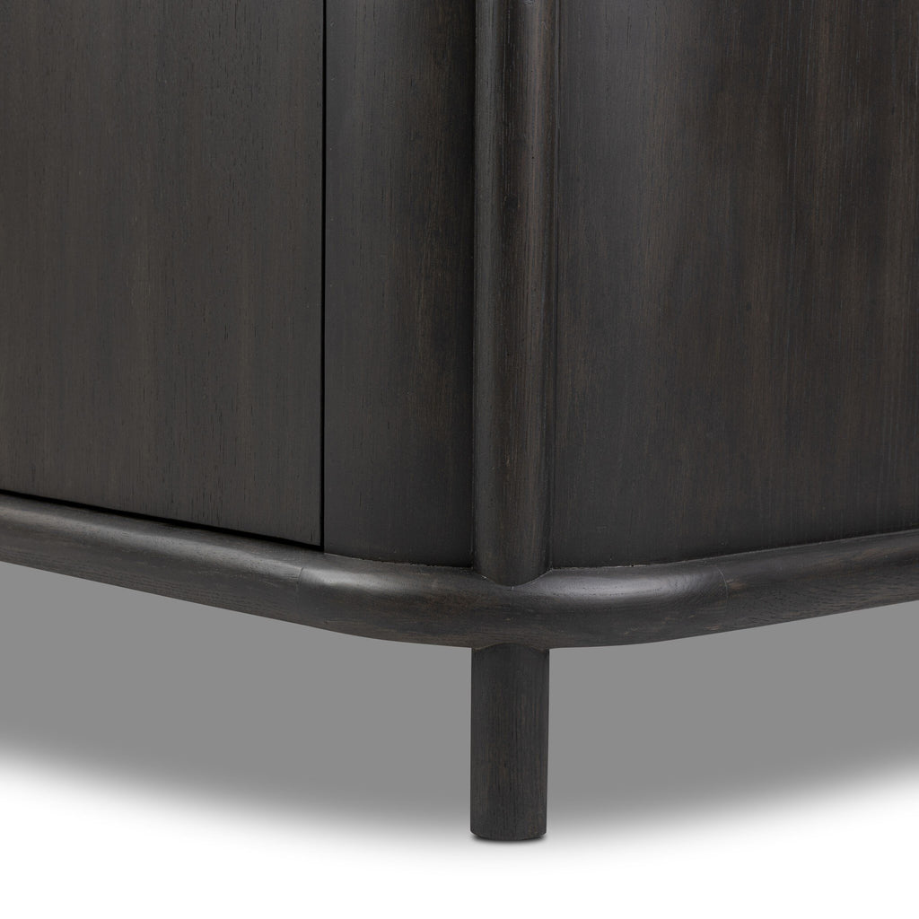 Florent Sideboard - Smoked Black Solid