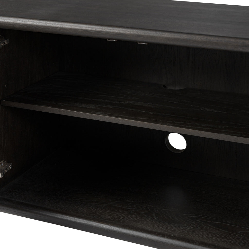 Florent Sideboard - Smoked Black Solid