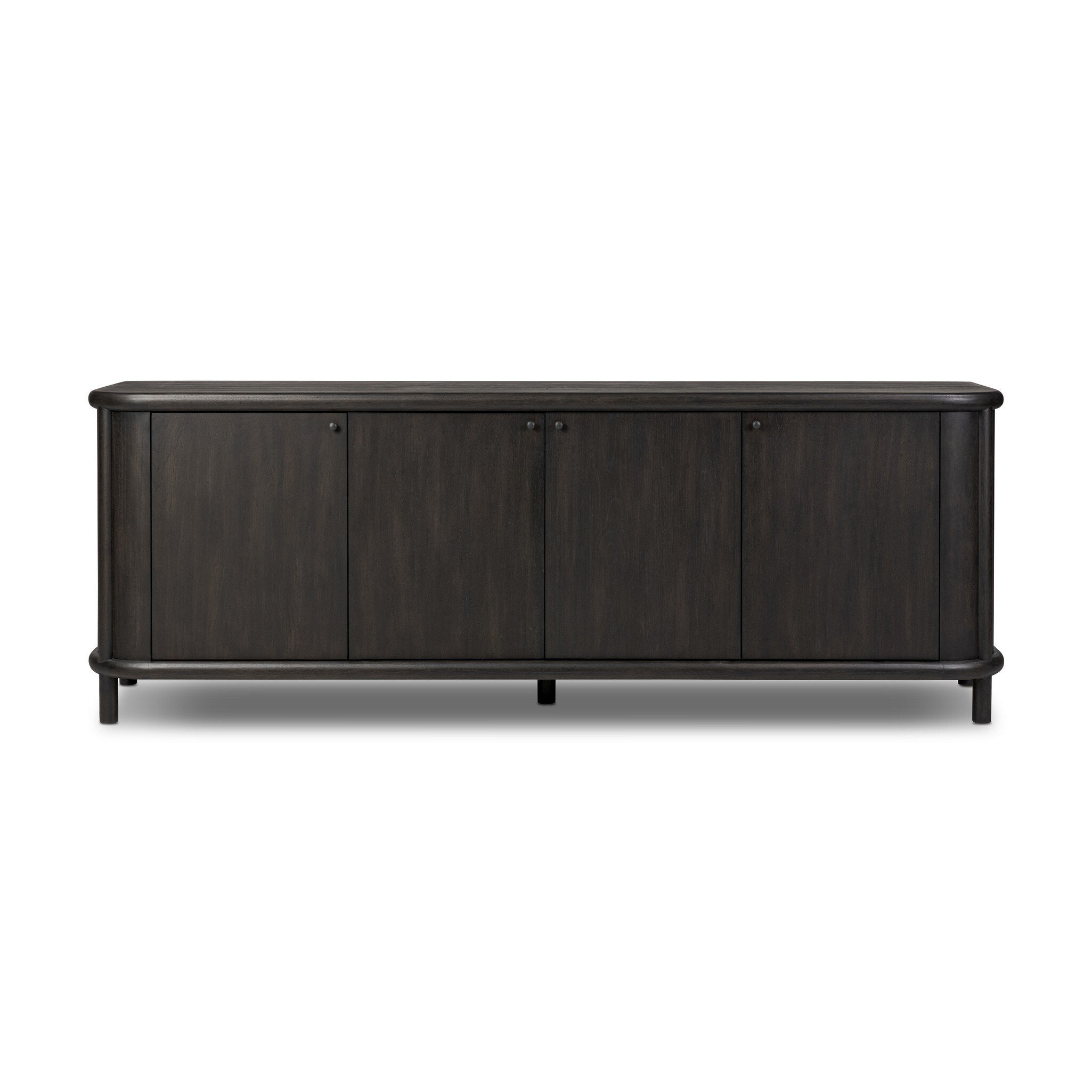 Florent Sideboard - Smoked Black Solid
