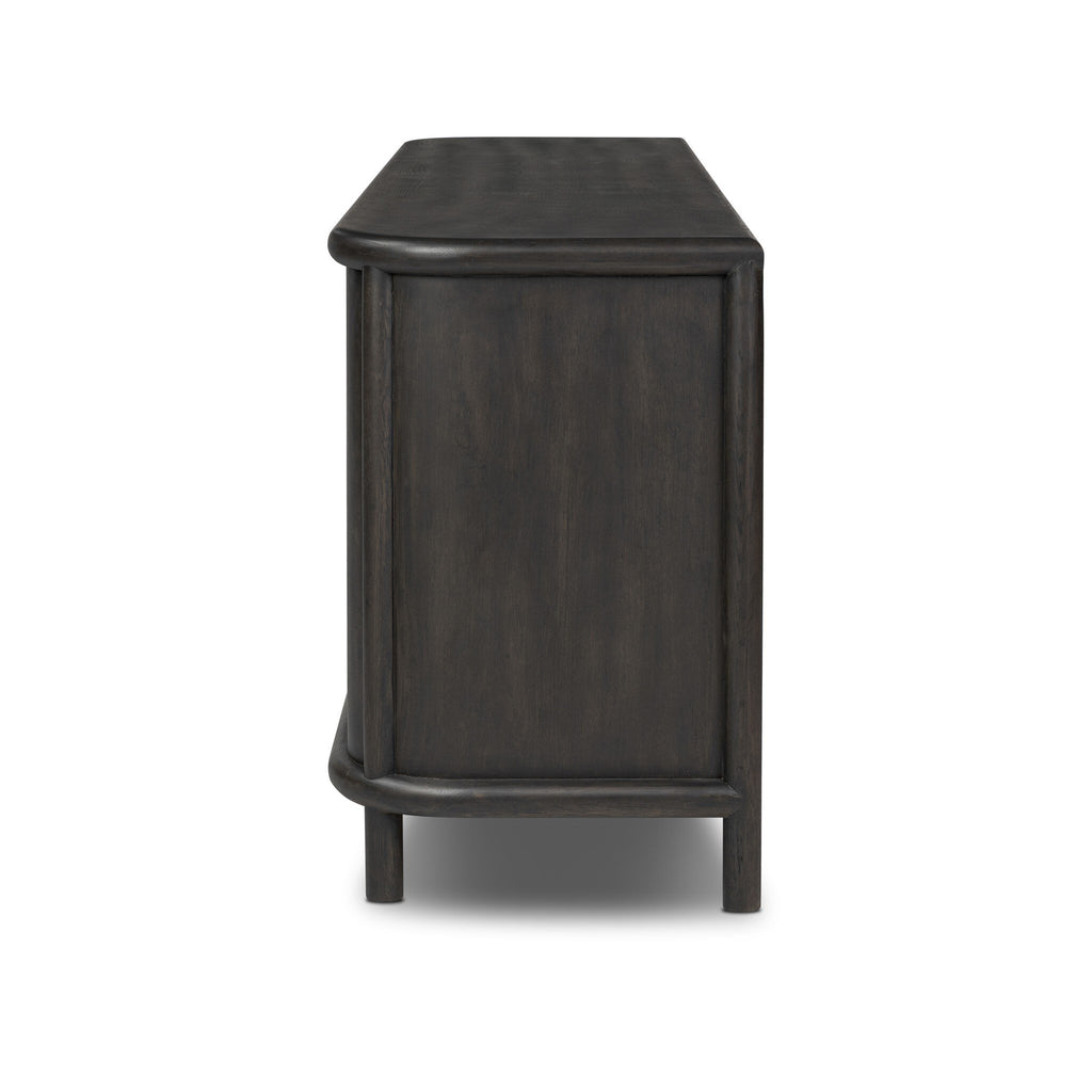 Florent Sideboard - Smoked Black Solid