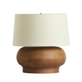 Kragen Table Lamp - Dark Sand Porcelain Ceramic