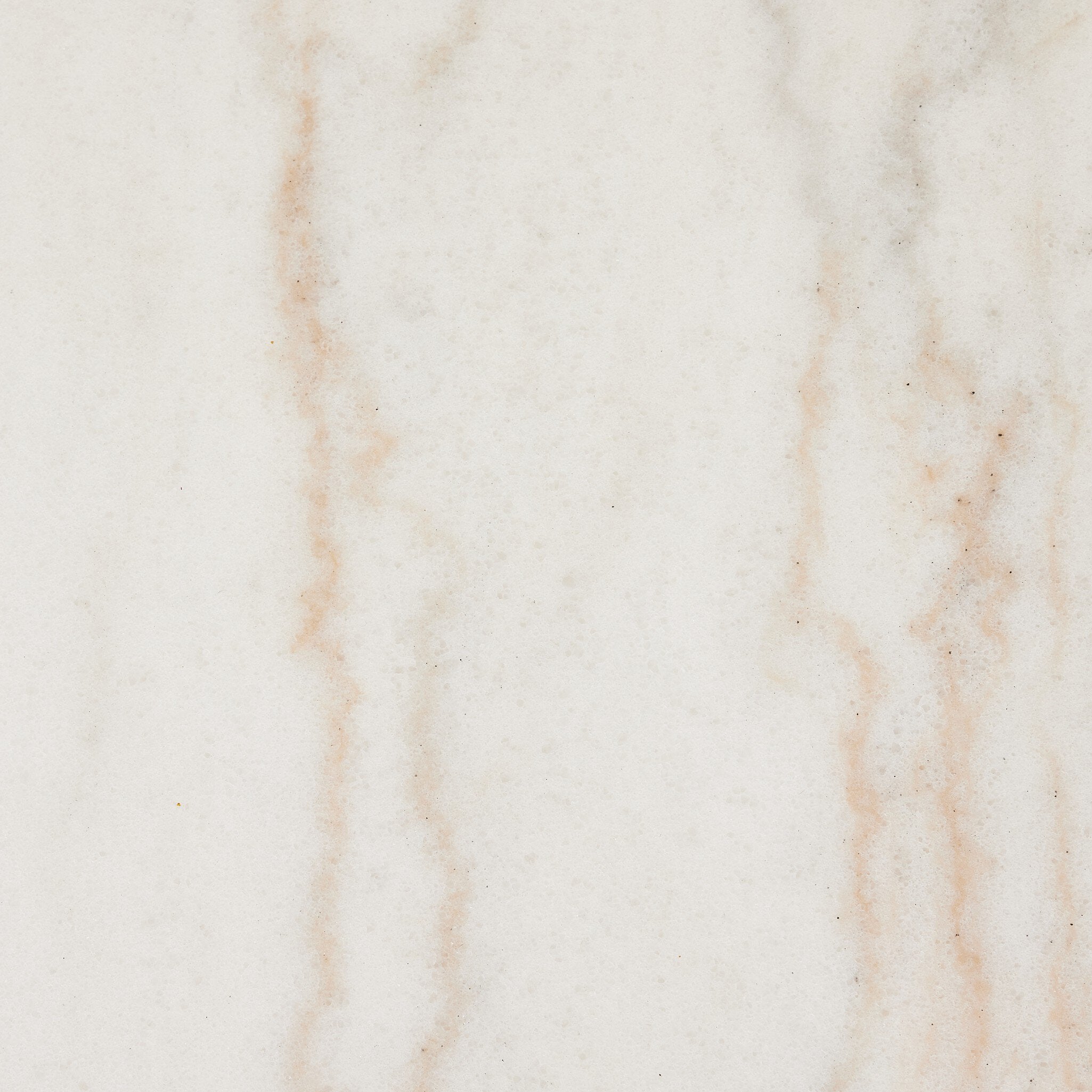 Jessa End Table - Honed White Marble