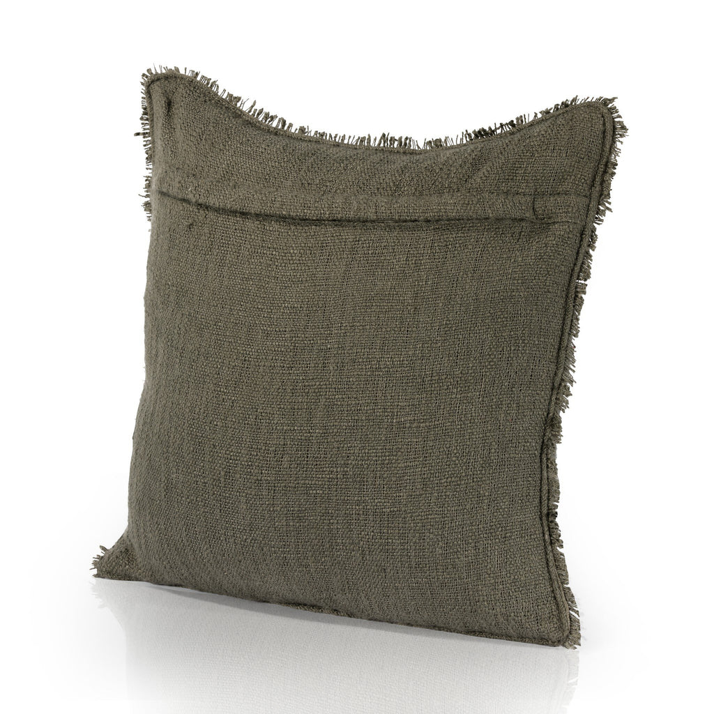 Tharp Outdoor Pillow - Textured Olive | 20" x 20"