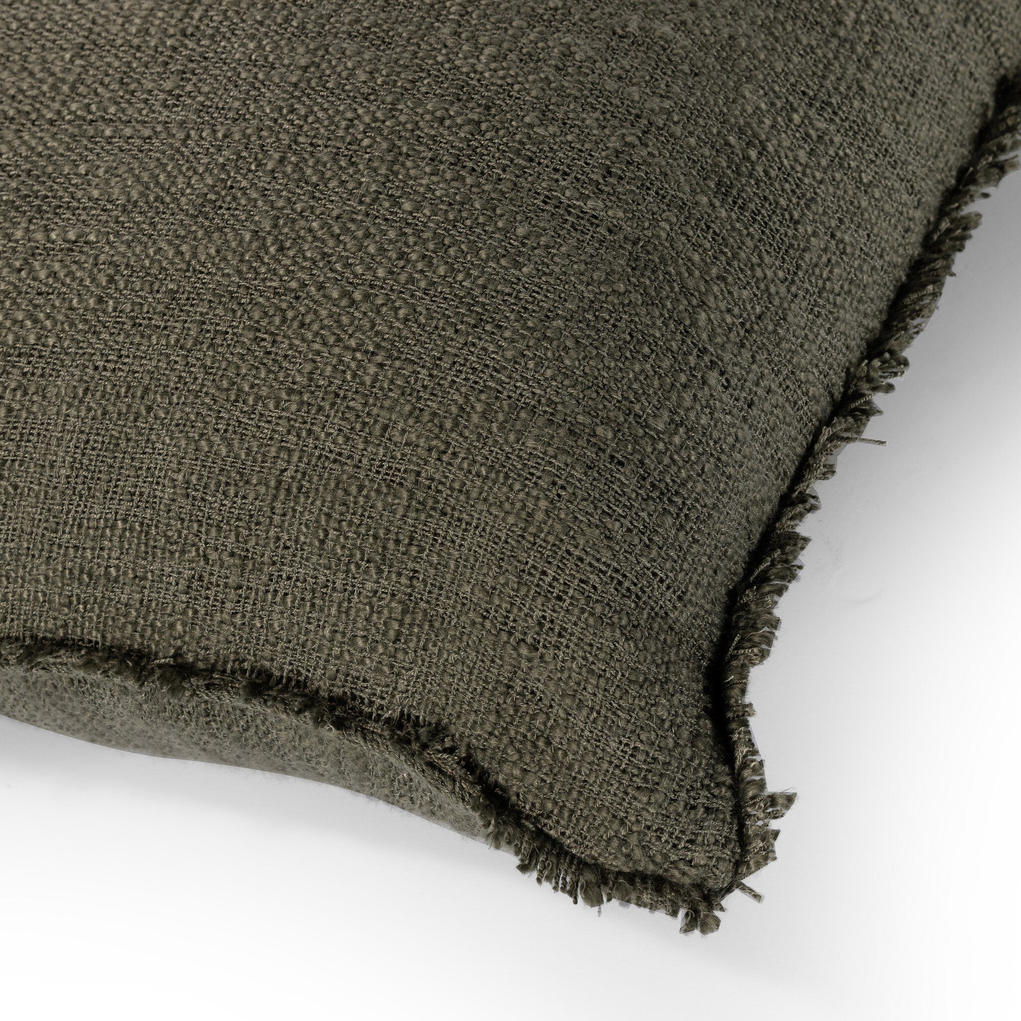 Tharp Outdoor Pillow - Textured Olive | 20" x 20"