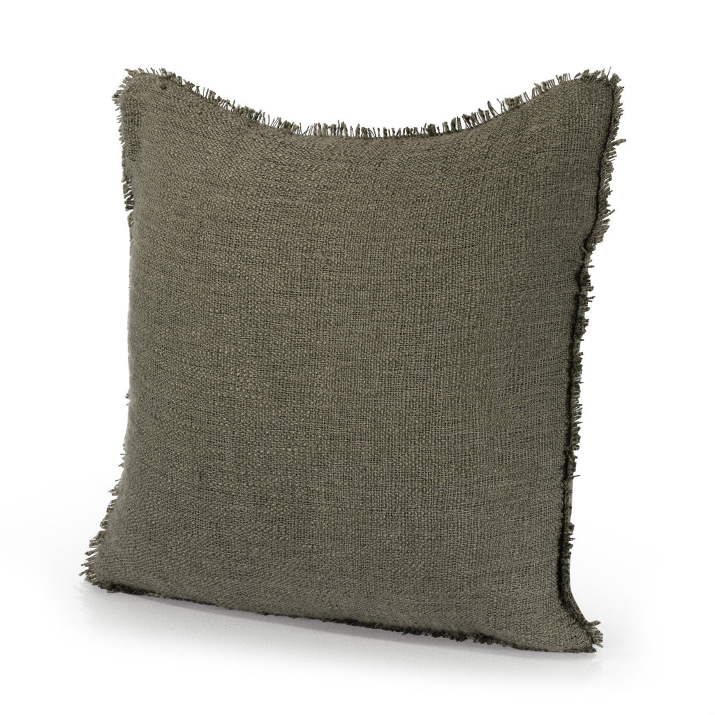 Tharp Outdoor Pillow - Textured Olive | 20" x 20"