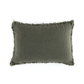 Tharp Outdoor Pillow - Textured Olive | 16" x 24"