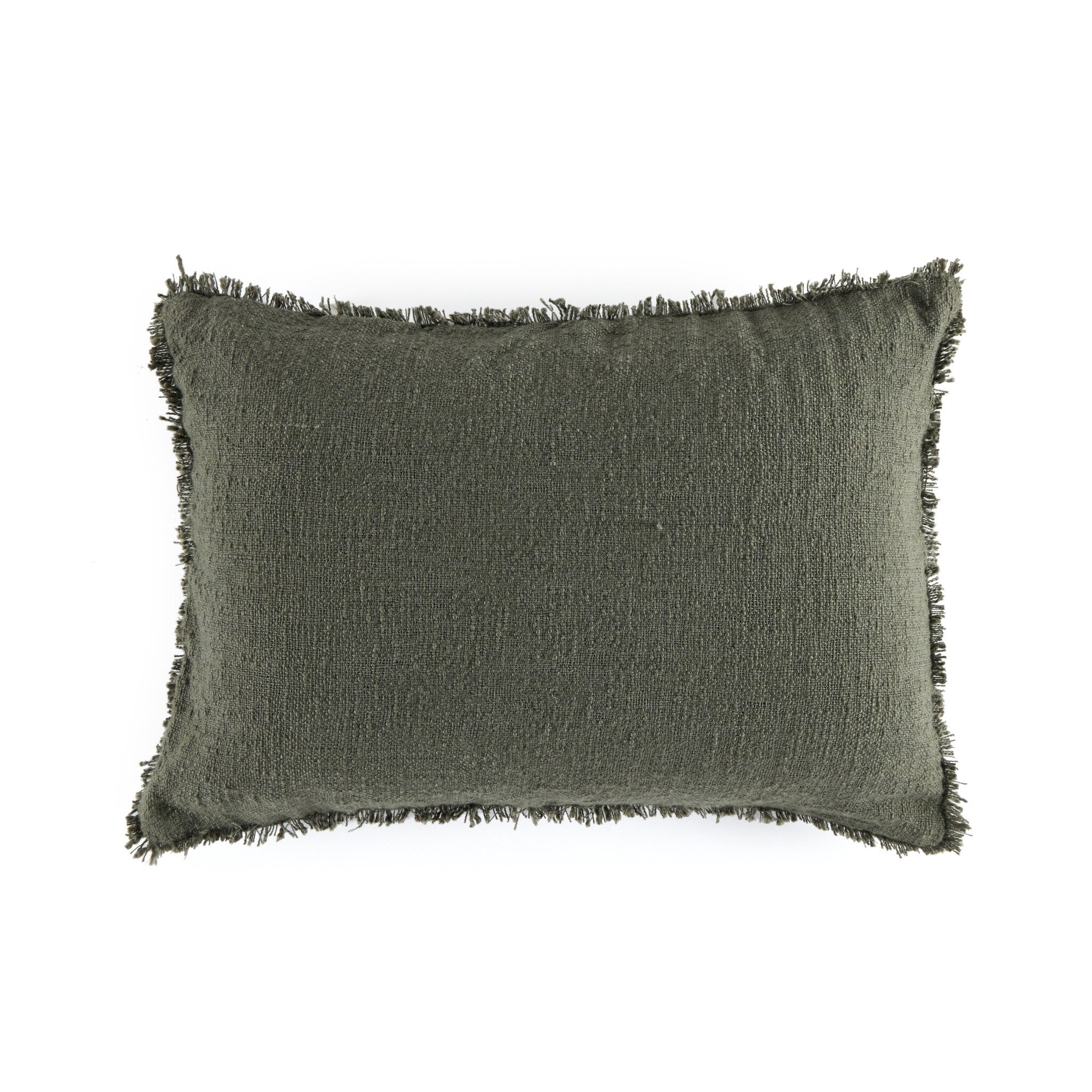 Tharp Outdoor Pillow - Textured Olive | 16" x 24"