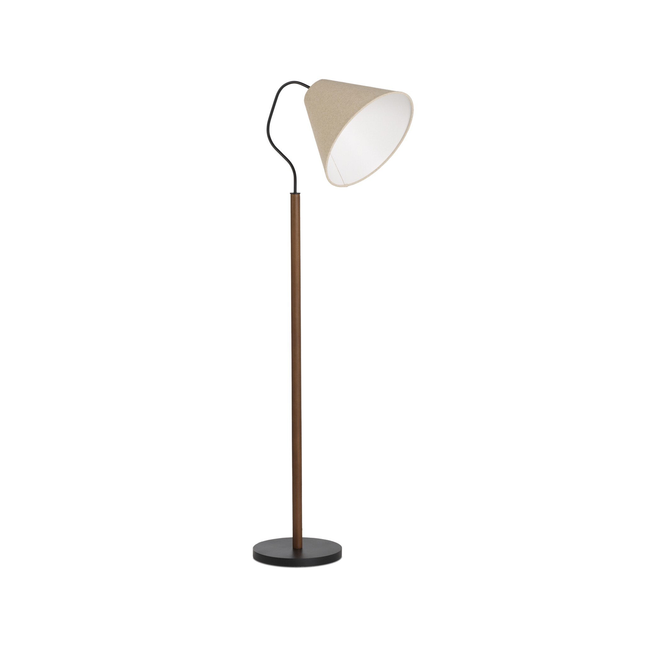 Garner Floor Lamp - Powder Coated Black