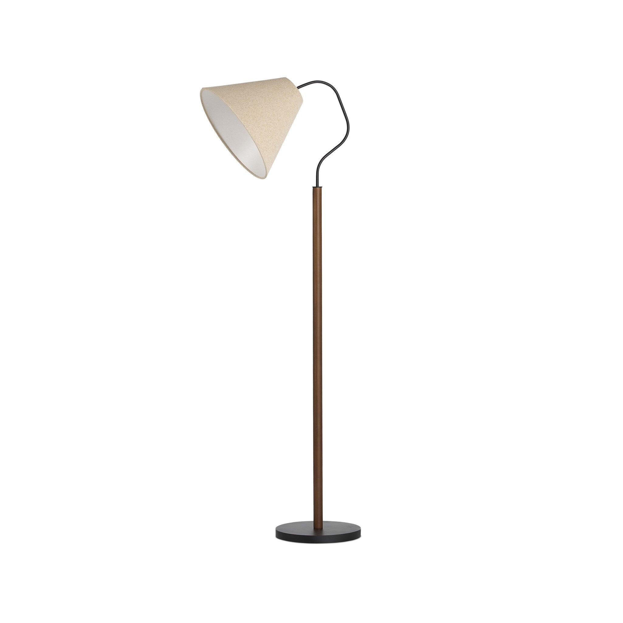 Garner Floor Lamp - Powder Coated Black