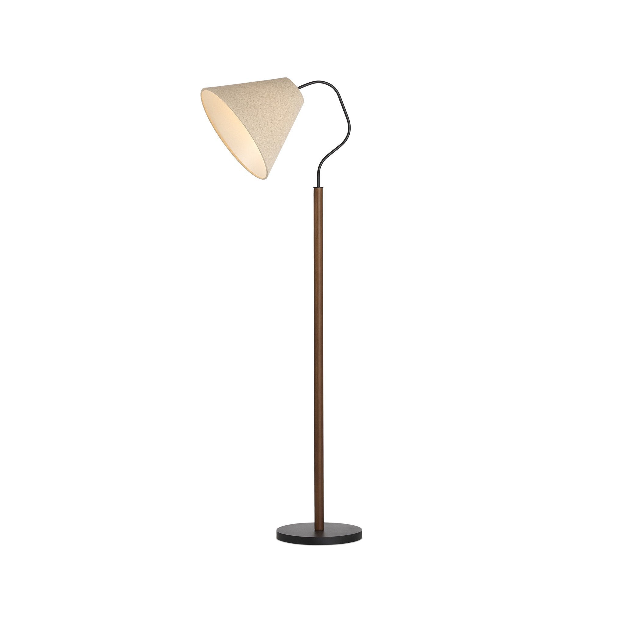 Garner Floor Lamp - Powder Coated Black