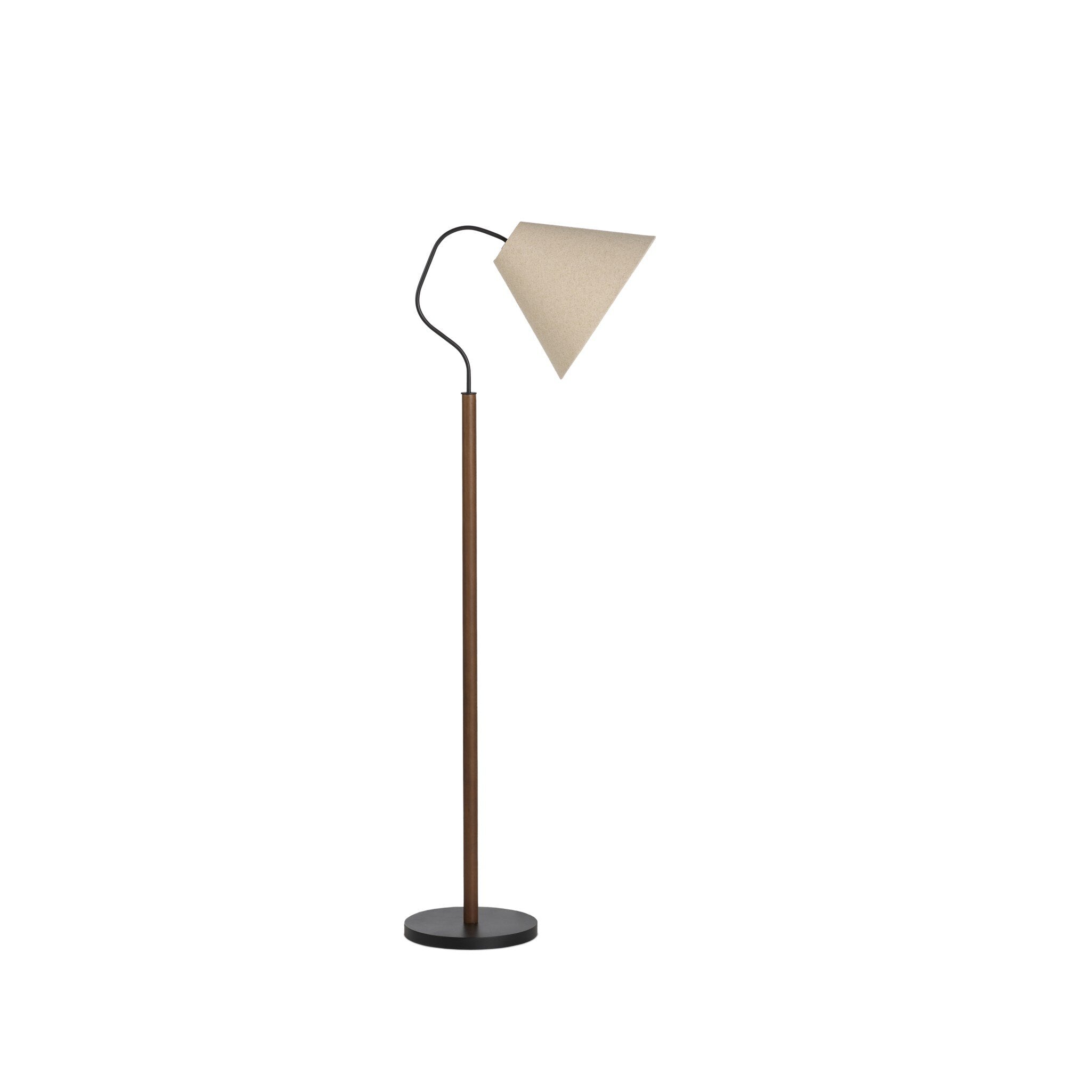 Garner Floor Lamp - Powder Coated Black