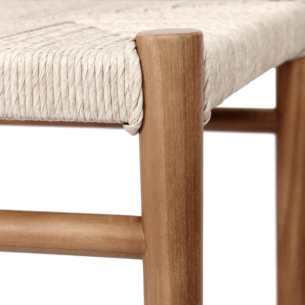 Lomas Outdoor Bar Stool - Vintage White