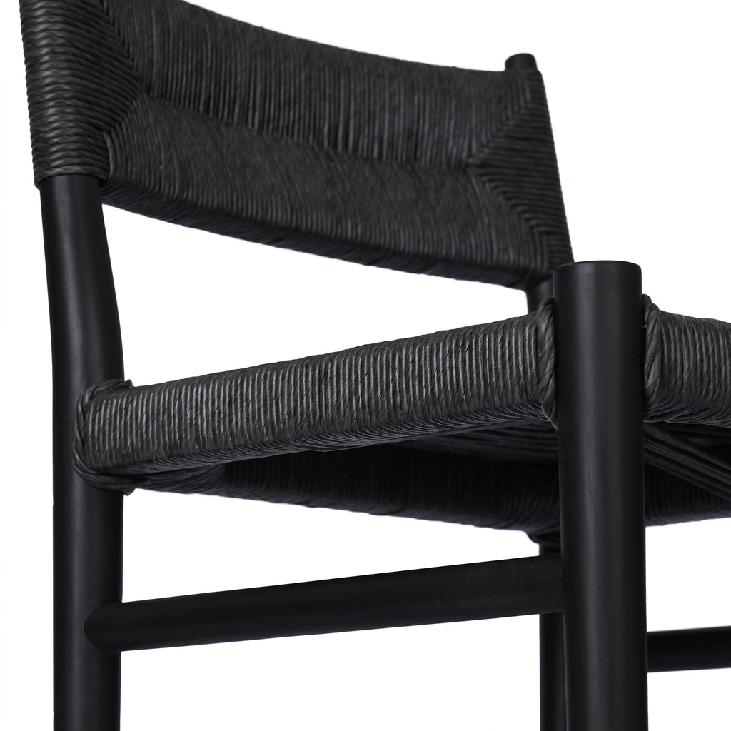 Lomas Outdoor Bar Stool - Vintage Coal