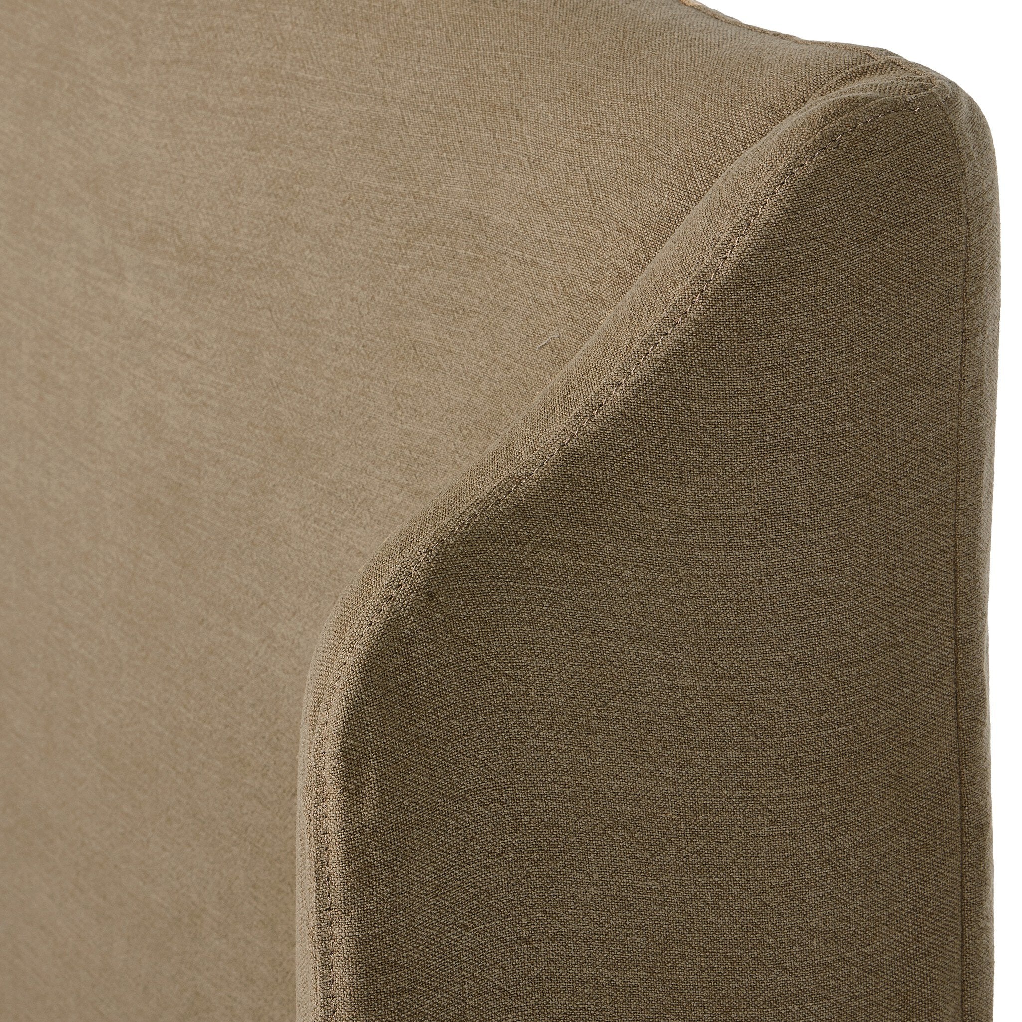 Meryl Slipcover Bed - Broadway Canvas | Queen