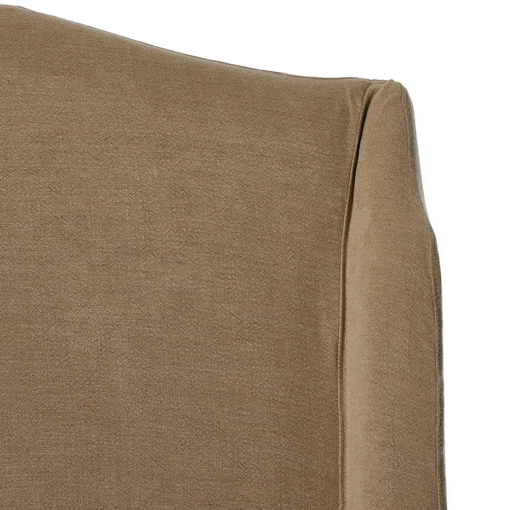 Meryl Slipcover Bed - Broadway Canvas | Queen
