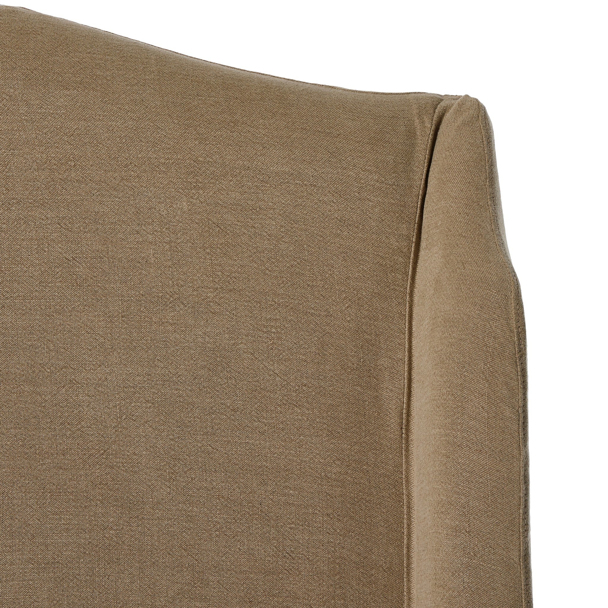 Meryl Slipcover Bed - Broadway Canvas | Queen