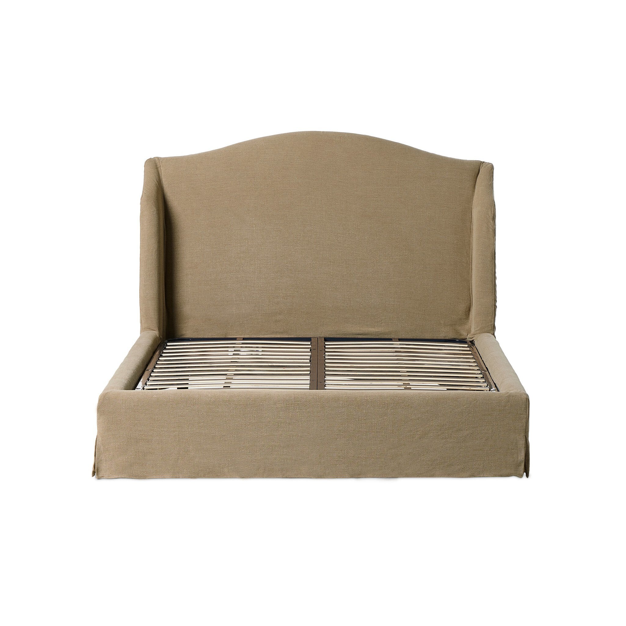 Meryl Slipcover Bed - Broadway Canvas | Queen