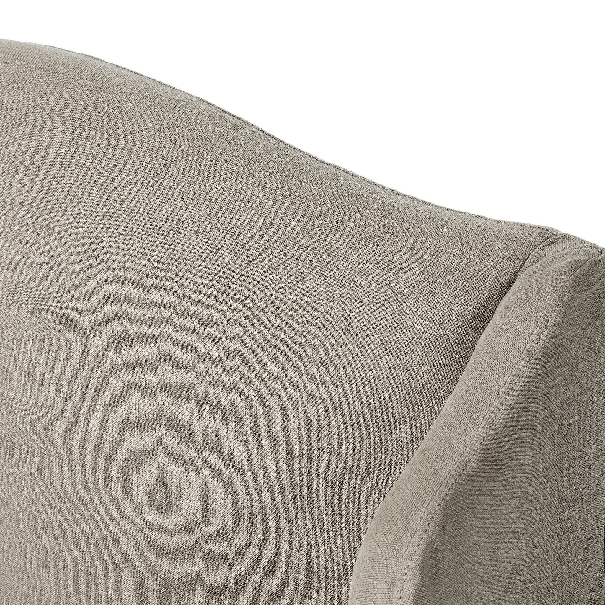 Meryl Slipcover Bed - Broadway Stone | Queen