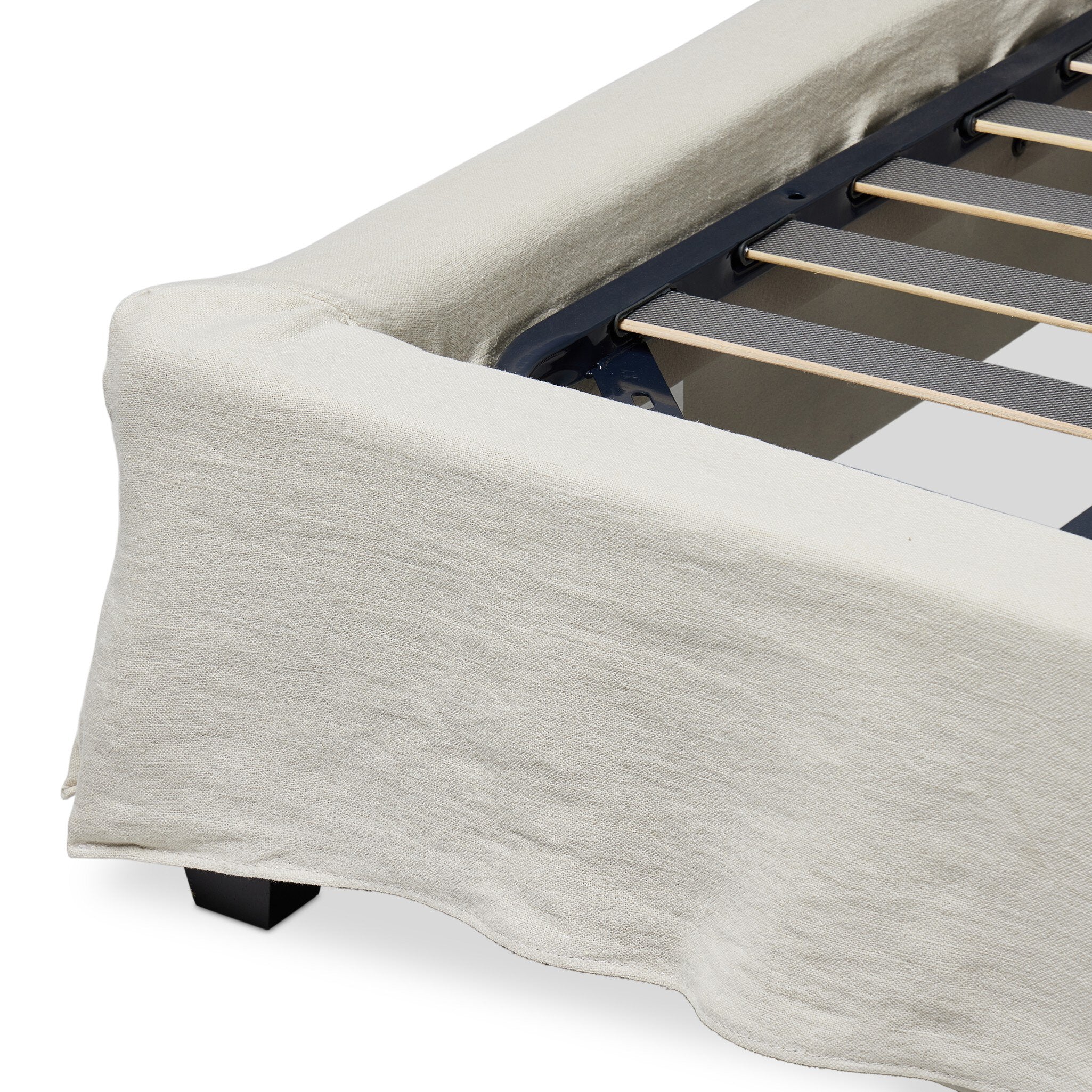 Meryl Slipcover Bed - Broadway Mist | King