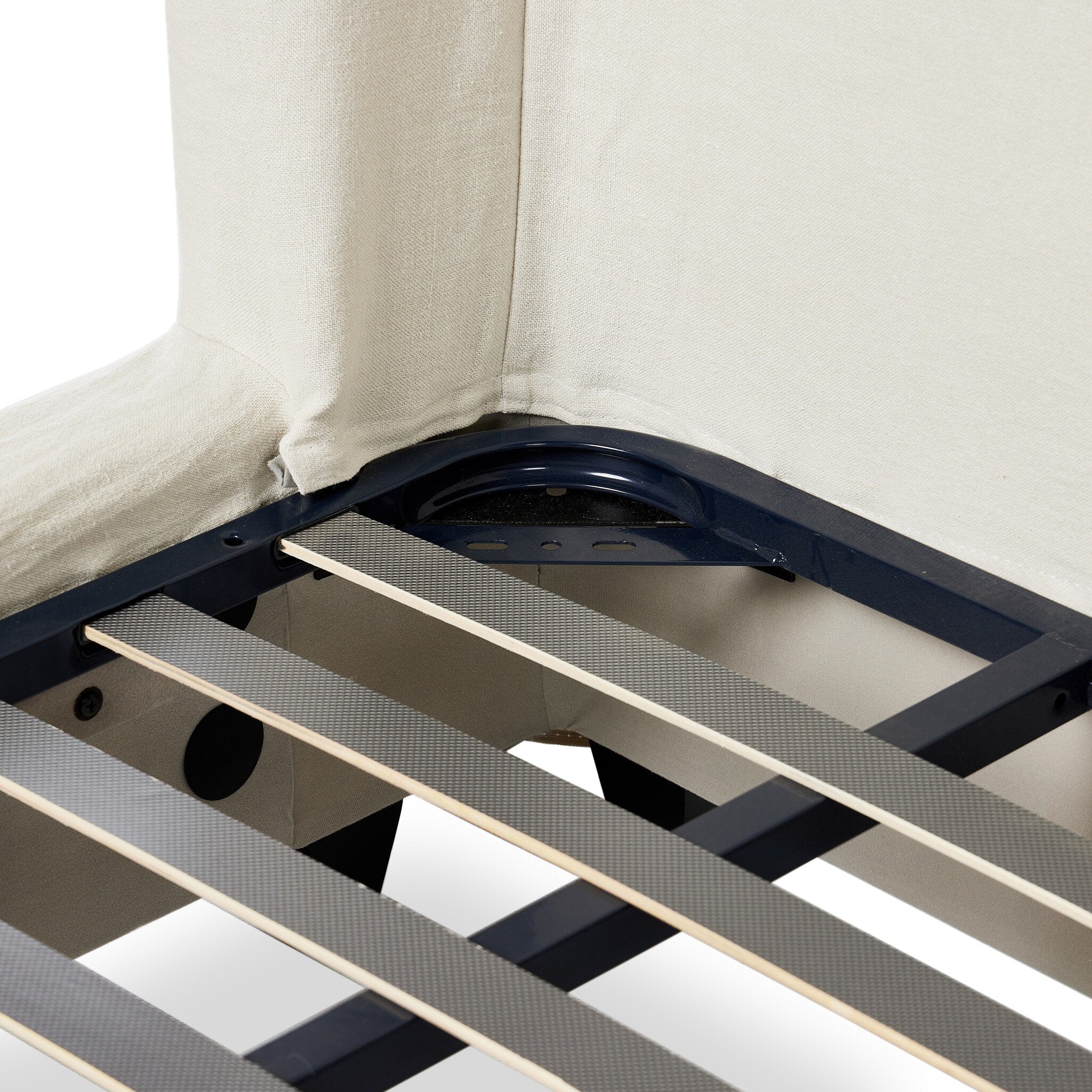Meryl Slipcover Bed - Broadway Mist | Queen