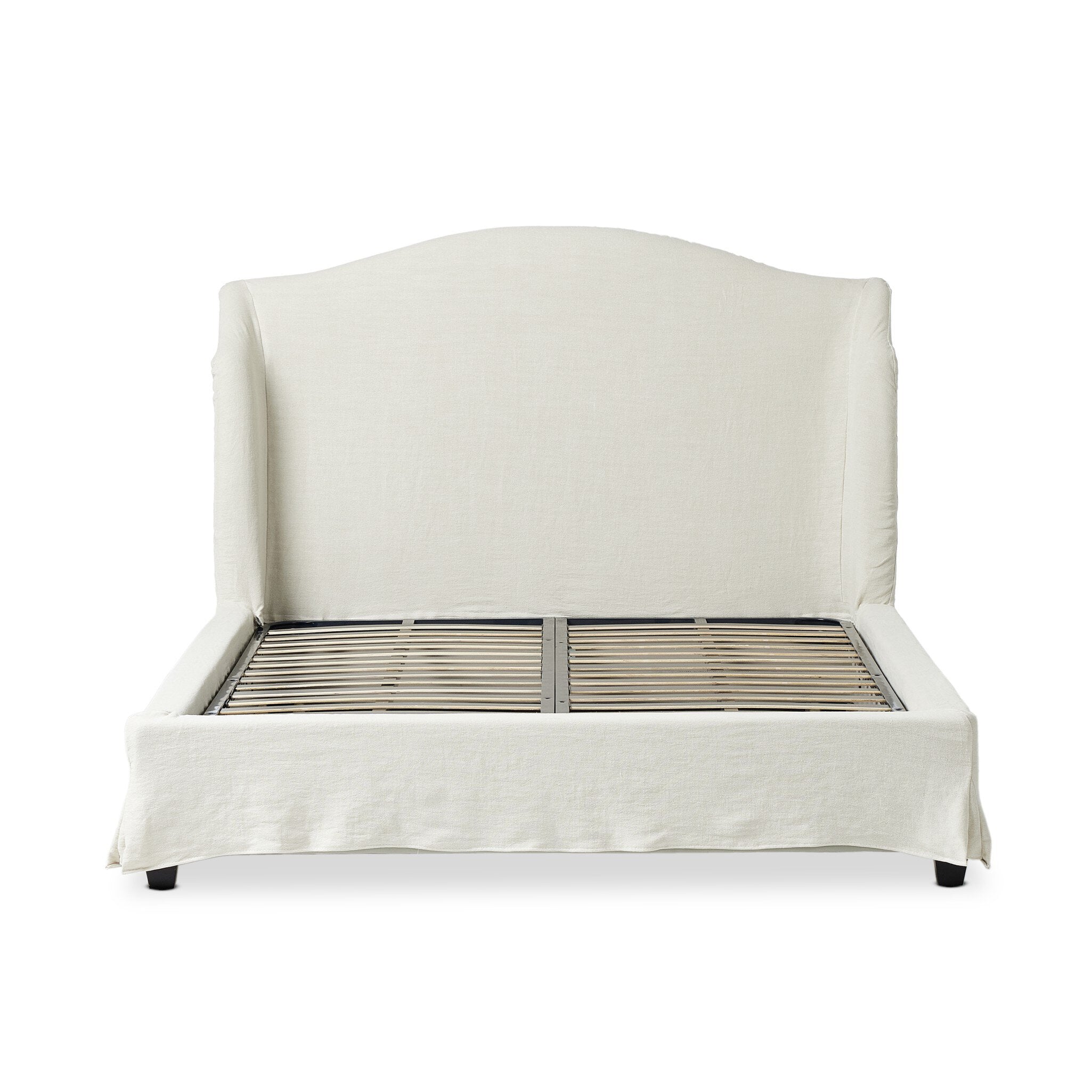Meryl Slipcover Bed - Broadway Mist | King