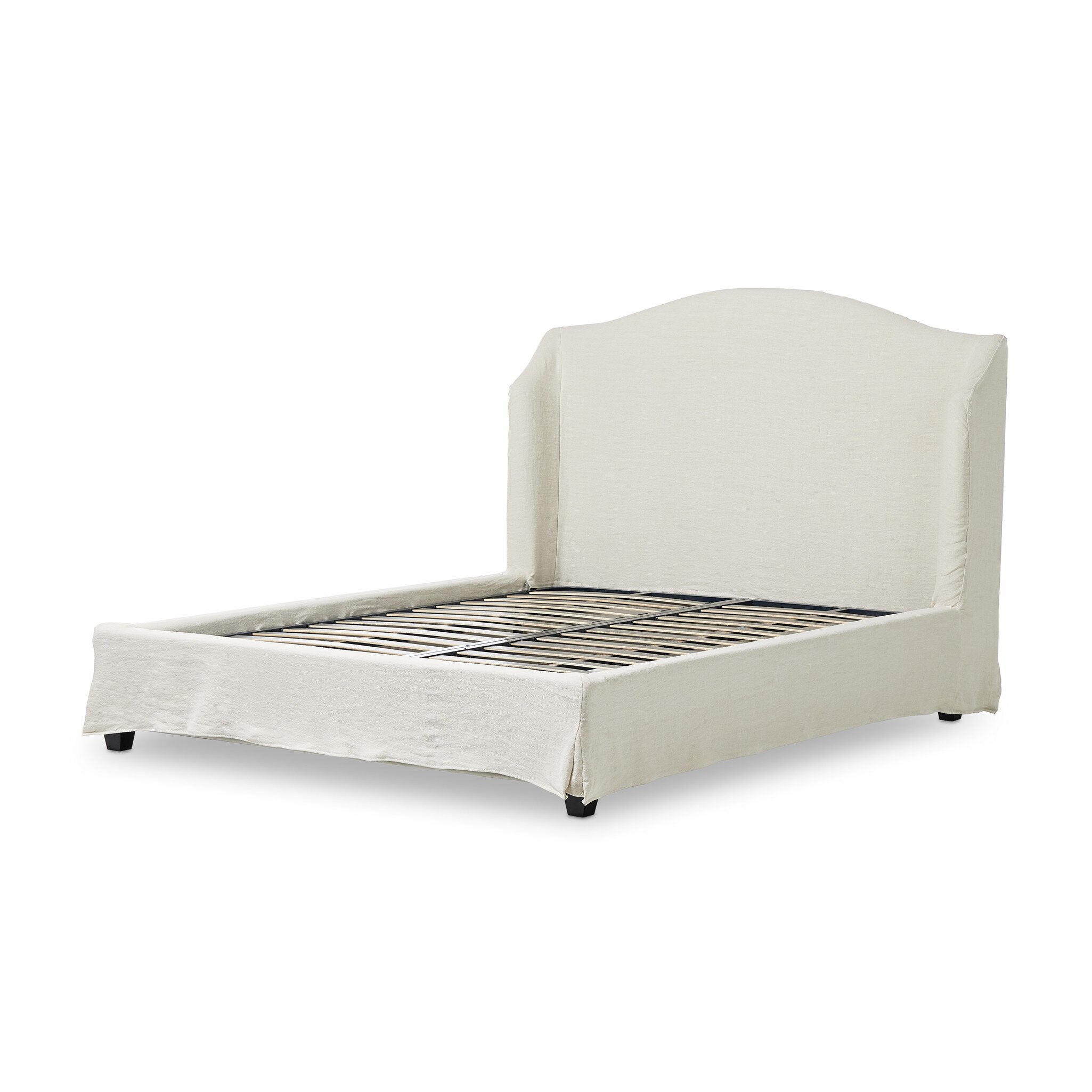 Meryl Slipcover Bed - Broadway Mist | King