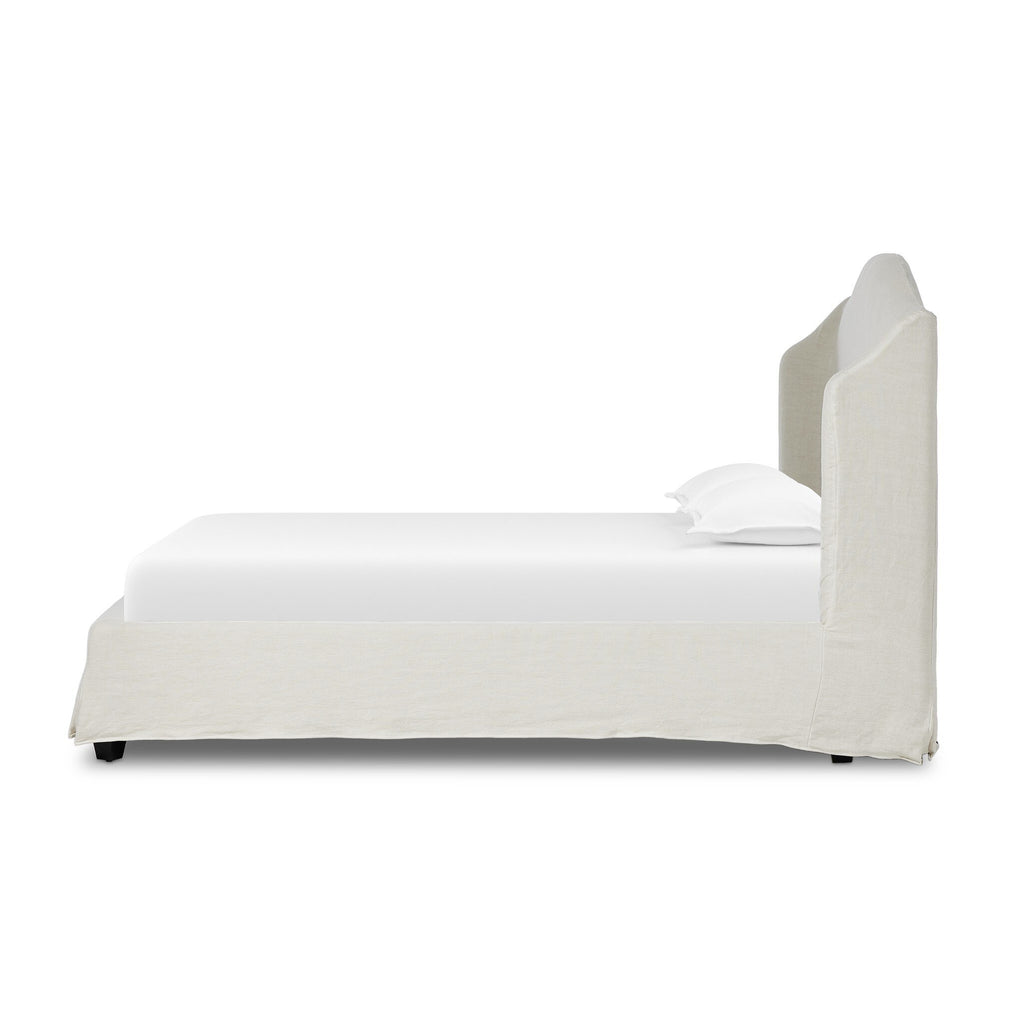 Meryl Slipcover Bed - Broadway Mist | Queen