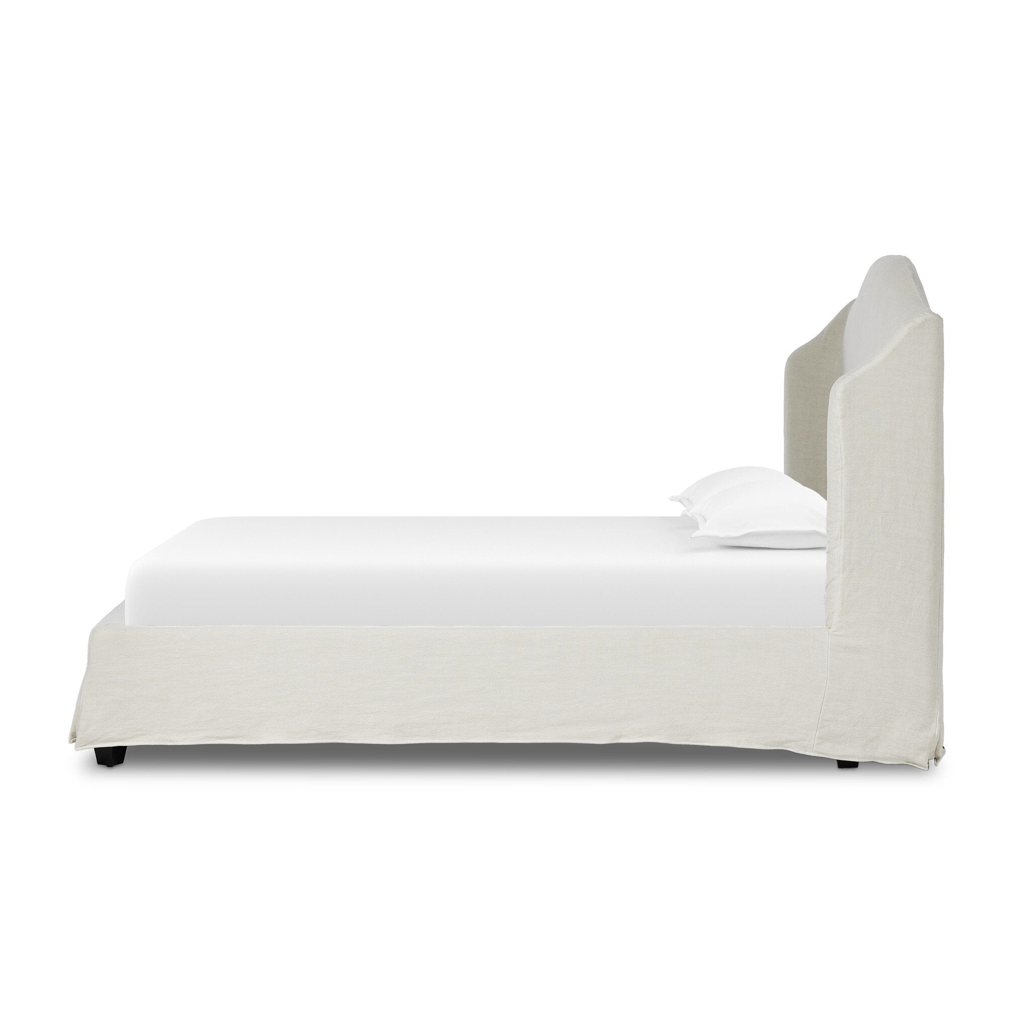 Meryl Slipcover Bed - Broadway Mist | Queen