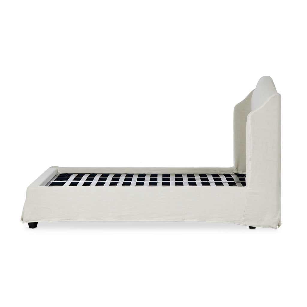 Meryl Slipcover Bed - Broadway Mist | Queen
